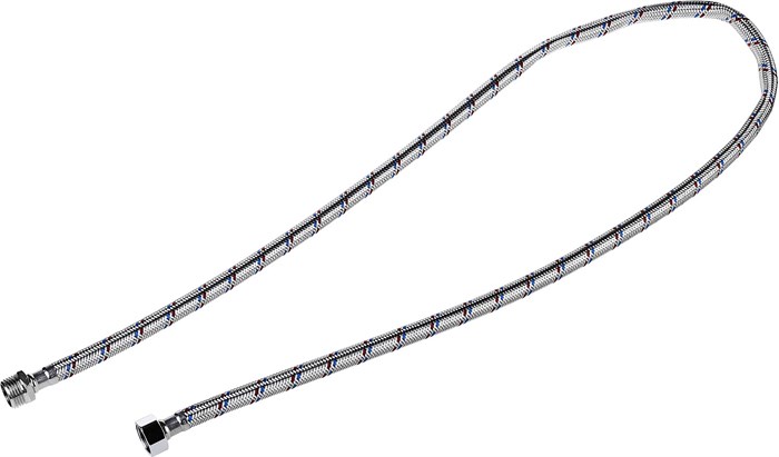ЗУБР 1/2″, 1.2 м, гайка-штуцер, гибкая подводка для воды (51005-G/S-120) 0009968