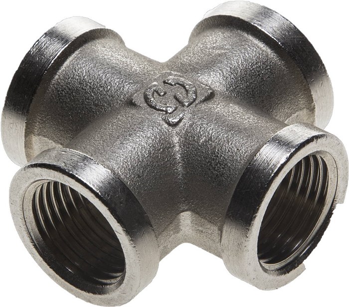 GENERAL FITTINGS внутренняя резьба 1/2″, никель, крестовина (51048-1/2) 00010148