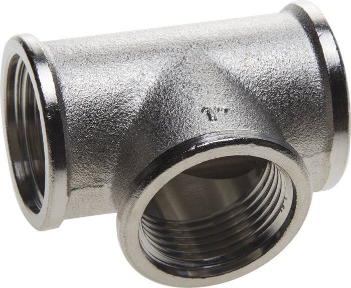 GENERAL FITTINGS внутренняя резьба 1″, никель, тройник (51052-1) 00010155