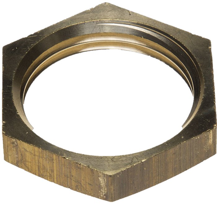 GENERAL FITTINGS 1″, латунь, контргайка (51096-1) 00010221