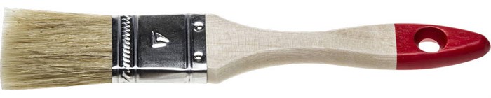 STAYER UNIVERSAL, 38 мм, 1.5″, светлая натуральная щетина, деревянная ручка, все виды ЛКМ, плоская кисть (0101-038) 00010978