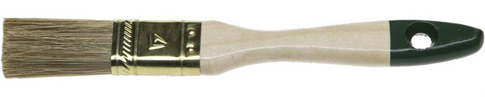 STAYER LASUR, 25 мм, 1″, смешанная щетина, деревянная ручка, для высокотекучих ЛКМ, плоская кисть (01031-25) 00010999