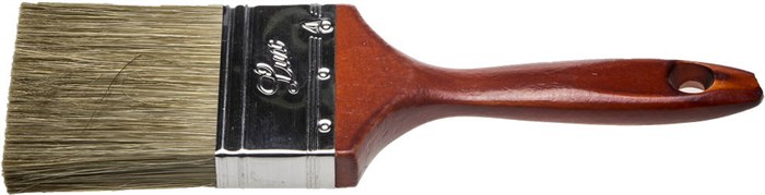 STAYER LASUR-LUX, 75 мм, 3″, смешанная щетина, деревянная ручка, для высокотекучих ЛКМ, плоская кисть (01051-075) 00011022