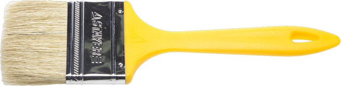 STAYER UNIVERSAL, 75 мм, 3″, светлая натуральная щетина, пластмассовая ручка, все виды ЛКМ, плоская кисть (0107-75) 00011058