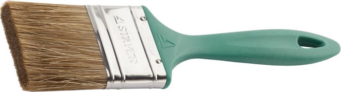 STAYER LASUR-EURO, 63 мм, 2.5″, смешанная щетина, пластмассовая ручка, для высокотекучих ЛКМ, плоская кисть (01081-63) 00011075