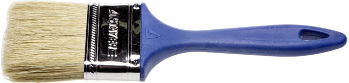 STAYER Universal, 63 мм, 2.5″, натуральная щетина, пластмассовая ручка, все виды ЛКМ, плоская кисть, Professional (01085-63) 00011090