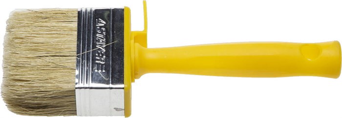 STAYER Universal MINI, 3 х 7 см, светлая натуральная щетина, пластмассовый корпус, все виды ЛКМ, макловица, Professional (0182-07) 00011290