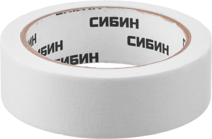СИБИН 30 мм х 25 м, креповая, малярная лента (12111-30) 00011441