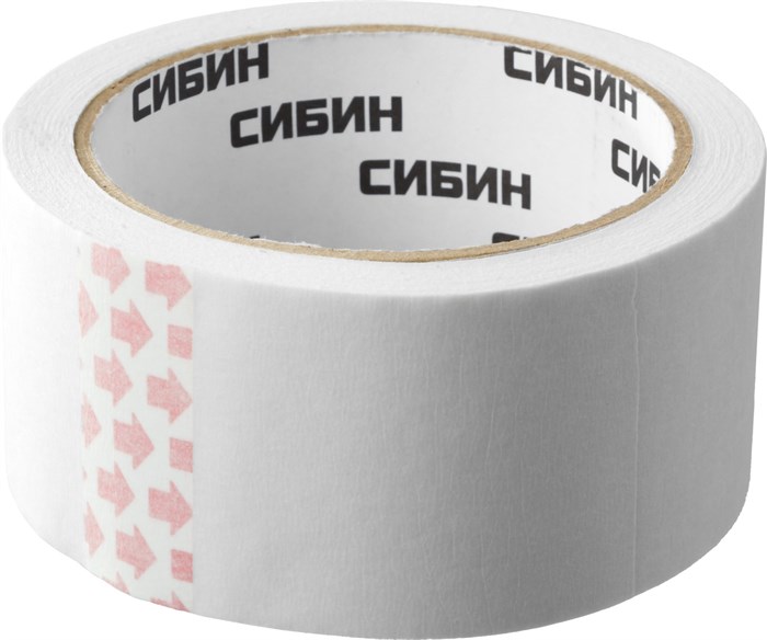 СИБИН 48 мм х 25 м, креповая, малярная лента (12111-50) 00011443