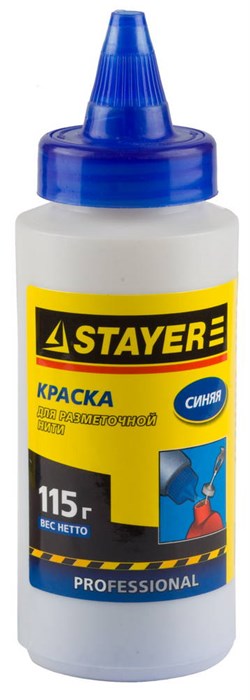 STAYER 115 г, синяя, краска для разметочной нити (2-06401-1) 00011470