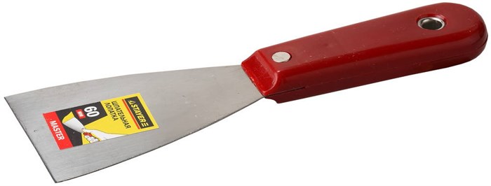STAYER MAXFlat 60 мм, пластиковая ручка, стальной, шпатель (1003-060) 00011832