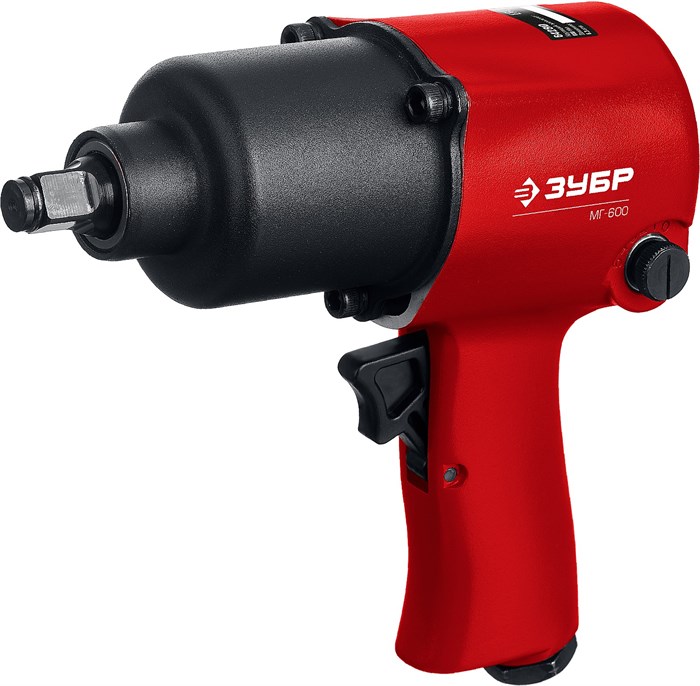 ЗУБР МГ-600, 1/2″, 600 Н·м, ударный пневматический гайковерт (64280) 00012215