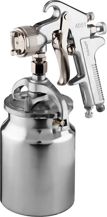 STAYER AirPro S, EA 1.4 мм, пневматический краскопульт с нижним бачком, Professional (06477-1.4) 00012265