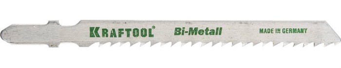 KRAFTOOL T127DF, EU-хвост., по мягкому металлу Bi-Met, шаг 3 мм, 75 мм, 2 шт, полотна для лобзика (159556-3) 00013096