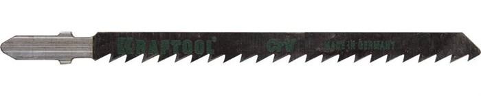 KRAFTOOL T101D, EU-хвост., по дереву, шаг 4 мм, 75 мм, 2 шт, полотна для лобзика (159511-4) 00013110