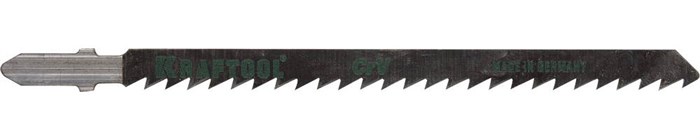 KRAFTOOL T301CD, EU-хвост., по дереву, шаг 4 мм, 110 мм, 2 шт, полотна для лобзика (159512-4) 00013111