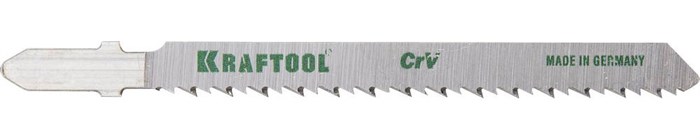 KRAFTOOL T101BR, EU-хвост., по дереву, шаг 2.5 мм, 75 мм, 2 шт, полотна для лобзика (159516-2.5) 00013113