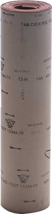 БАЗ 12-H (Р100), 800 мм, 30 м, водостойкий, шлифовальный рулон на тканевой основе (3550-012) 00014248