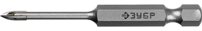 ЗУБР 3 мм, 4х кромка, HEX 1/4, Сверло по стеклу и кафелю, Профессионал (29845-03) 00016755