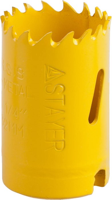 STAYER COBRA-BiM 32 мм биметаллическая коронка, сталь HSS (29547-032) 00016835