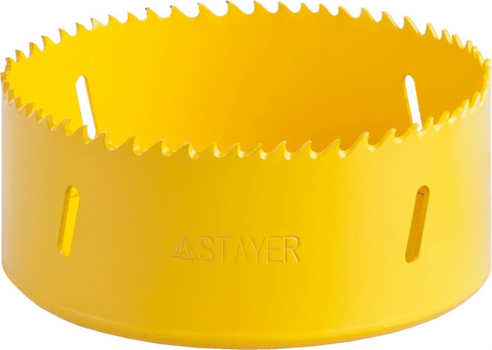 STAYER COBRA-BiM 102 мм биметаллическая коронка, сталь HSS (29547-102) 00016852
