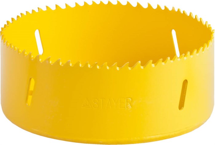 STAYER COBRA-BiM 114 мм биметаллическая коронка, сталь HSS (29547-114) 00016853