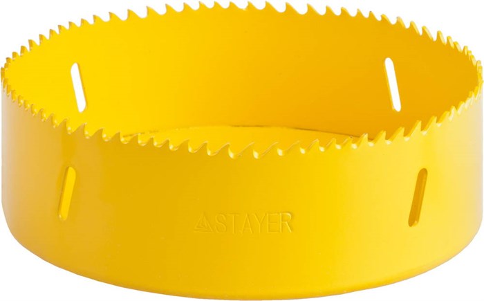 STAYER COBRA-BiM 133 мм биметаллическая коронка, сталь HSS (29547-133) 00016856