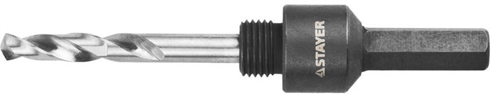 STAYER HEX 1/4″ (6,35 мм) державка для биметаллических коронок 16-30 мм (29549) 00016859