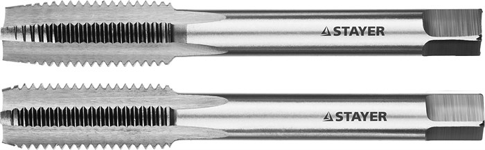 STAYER M12 х 1.75, 2 шт, комплект метчиков (28025-12-1.75-H2) 00016906