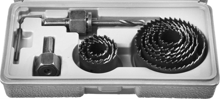 STAYER Maxcut, 9 шт, 19-64 мм, набор кольцевых коронок по дереву (29600-H11) 00017177