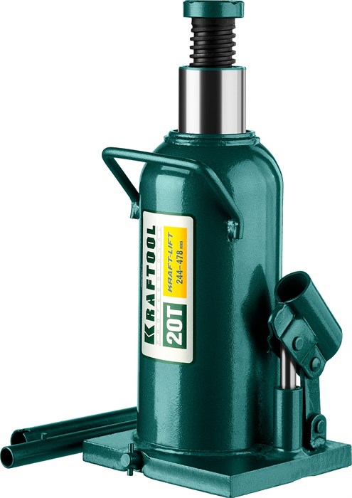 KRAFTOOL KRAFT-LIFT, 20 т, 244 - 478 мм, бутылочный гидравлический домкрат (43462-20) 00018507