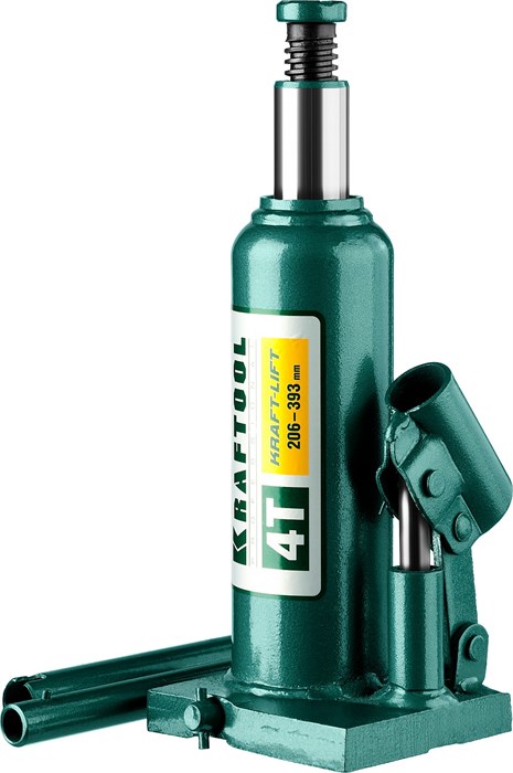 KRAFTOOL KRAFT-LIFT, 4 т, 194 - 372 мм, бутылочный гидравлический домкрат (43462-4) 00018508