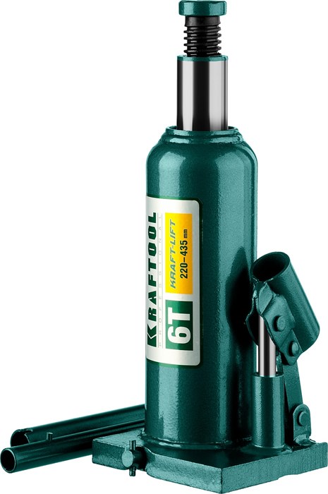 KRAFTOOL KRAFT-LIFT, 6 т, 216 - 413 мм, бутылочный гидравлический домкрат (43462-6) 00018509