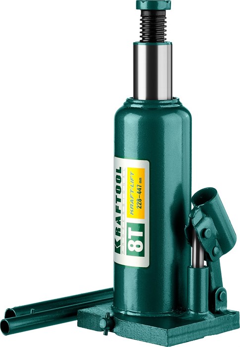 KRAFTOOL KRAFT-LIFT, 8 т, 230 - 457 мм, бутылочный гидравлический домкрат (43462-8) 00018510