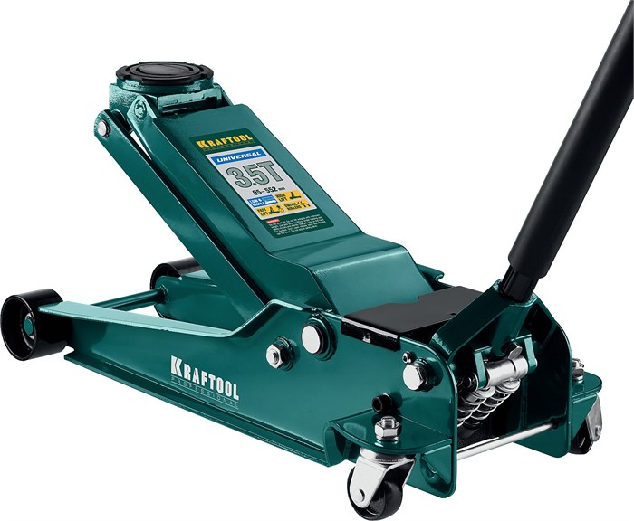 KRAFTOOL UNIVERSAL, 3.5 т, 95 - 552 мм, для СТО, универсальный подкатной домкрат (43454-3.5) 00018545