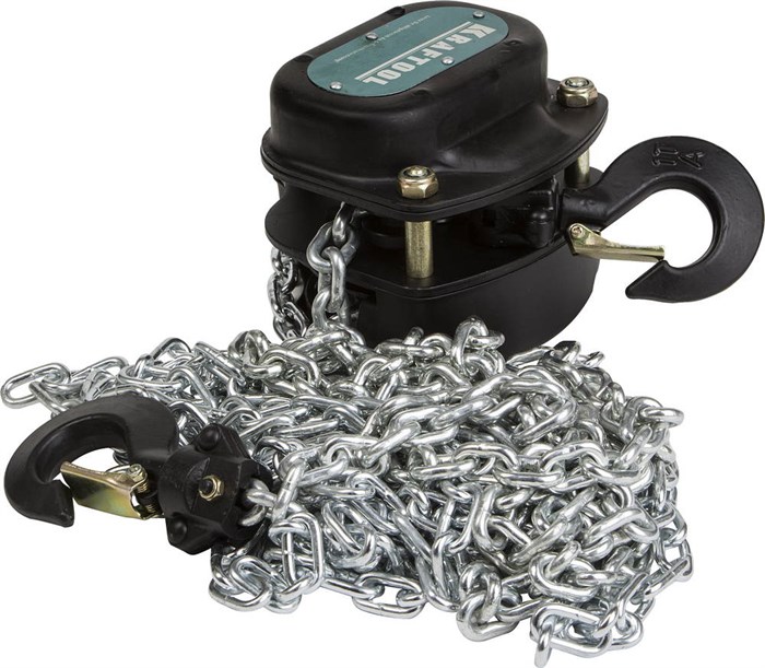 KRAFTOOL 1т х 3м, ручная шестеренная таль (43087-1) 00018595