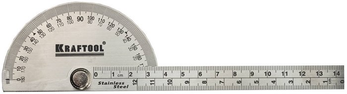 KRAFTOOL Protractor, 145 мм, транспортир (34290) 00018639