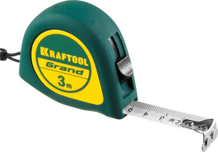 KRAFTOOL Grand, 3 м х 16 мм, рулетка (34022-03-16) 00018781