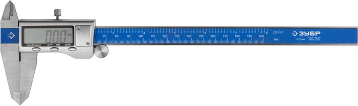 ЗУБР ШЦЦ-I-200-0.01, 200 мм, электронный штангенциркуль, Профессионал (34463-200) 00018859