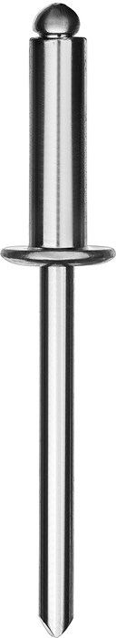 KRAFTOOL Steel, 4.8 x 12 мм, 500 шт, стальные заклепки (311703-48-12) 00019402
