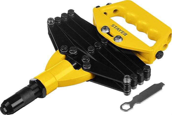 STAYER PRO-FIX, 3.2 - 6.4 мм, рычажно-складной заклепочник, Professional (3115) 00019502
