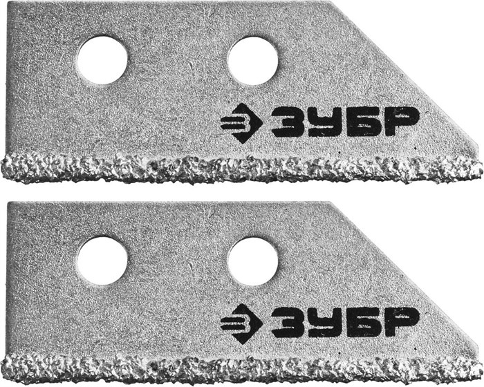 ЗУБР 50 мм, 2 шт, лезвия для скребка (33417-S2) 00019917