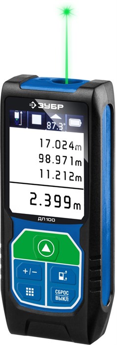 ЗУБР ДЛ-100, 100 м, лазерный дальномер, Профессионал (34923) 00019970