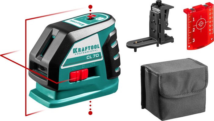 KRAFTOOL CL-70 #2, лазерный нивелир (34660-2) 00020024