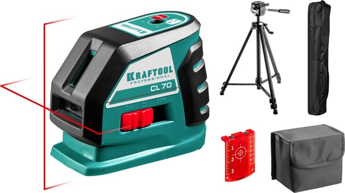 KRAFTOOL CL-70 #3, лазерный нивелир (34660-3) 00020025
