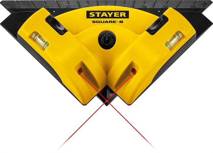 STAYER 8 м, лазерный угольник для кафеля, Professional (34928) 00020033