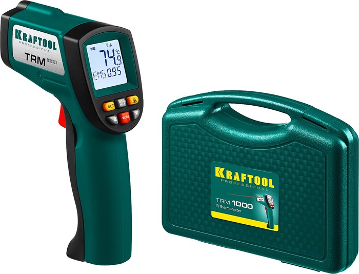 KRAFTOOL TRM-1000, -50° +950°С, пирометр инфракрасный (45703-950) 00020039