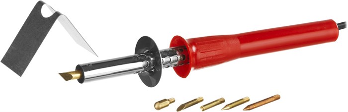 MIRAX 450°C, 220 В, 40 Вт, 6 насадок, прибор для выжигания (55430-H6) 00020374