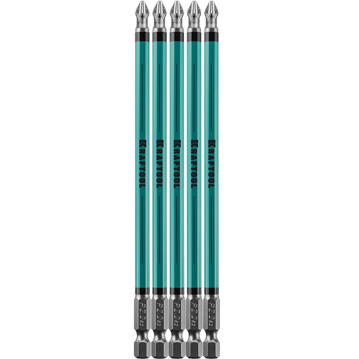 KRAFTOOL Optimum, PH2, 150 мм, 5 шт, биты (26122-2-150-5) 00020580