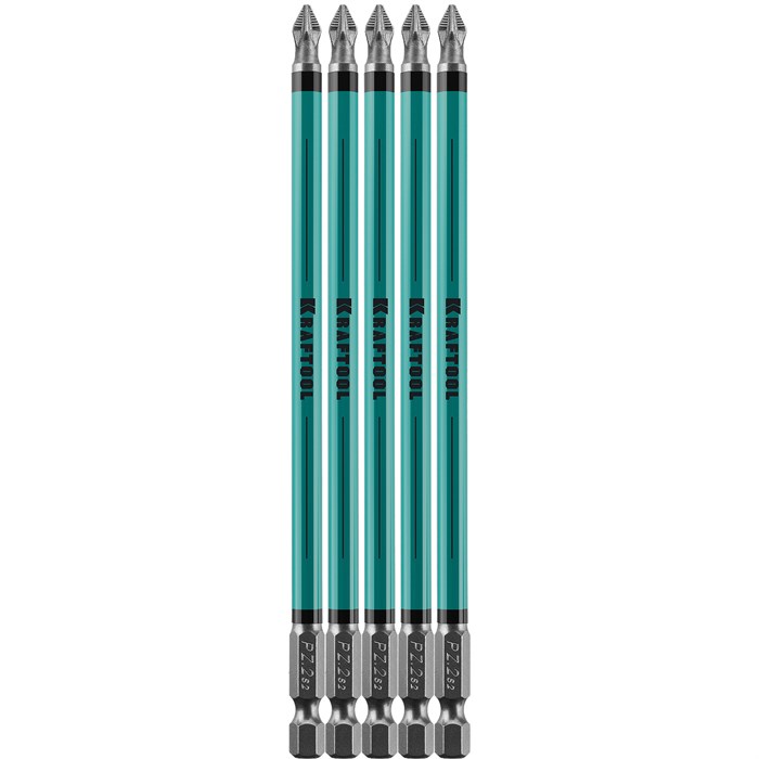 KRAFTOOL Optimum PZ2, 150 мм, 5 шт, биты (26124-2-150-5) 00020596